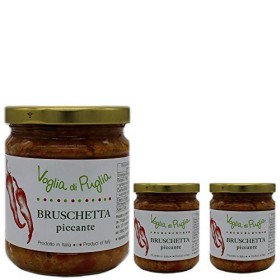 Bruschetta Piccante In Olio Extra Vergine D'oliva Az.Agr. Voglia Di Puglia 3 Confezioni da 190g