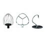 OHMEX OHM-SMX-1111 - Robot da cucina con supporto, 1000 Watt, funzione turbo, 10 velocità, capacità 5 litri, 3 accessori per m