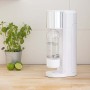 Levivo Set Gasatore d'Acqua con 2 Bottigle in PET Senza Bambola di CO², Bianco