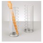 Zeller 17714 Portaombrelli a rete, Acciaio, diametro: 14cm, altezza: 40,5 cm, grigio