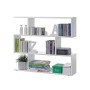 13Casa - Kafka A5 - Libreria. Dim: 110x25x97 h cm. Col: Bianco. Mat: Melamina.