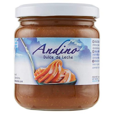 Andino Crema al Latte e Caramello, 250 gr