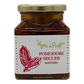 Voglia Di Puglia Pomodori Secchi Sottolio In Olio Extravergine D'oliva 270g 12 Vasi