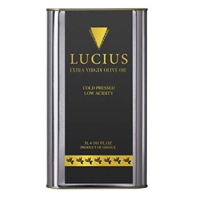 Lucius Lucius3000 - Olio Extravergine di Oliva – 3 Litri – Olio di Oliva Delicato e Profumato – Monovarietà Koroneiki