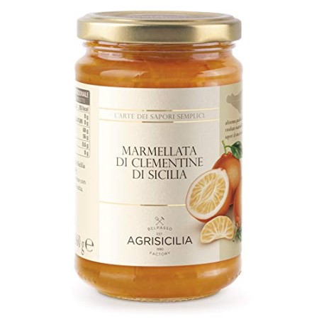 Agrisicilia Marmellata di Clementine di Siclia - 360 G, Agr063