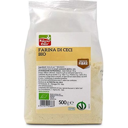 La Finestra Sul Cielo Farina di Ceci Bio - 500 g
