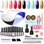 Shelloloh - Set di 10 smalti a LED, 36 W, per manicure e manicure