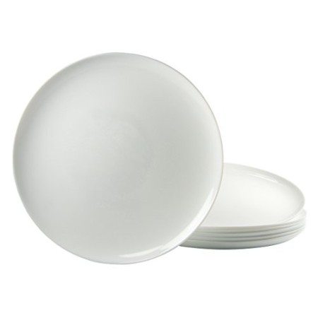 Luminarc 15865 Italien Party, set di 6 piatti per pizza, 33 cm, Bianco