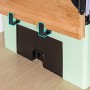 Ritioner Porta Spezie,Scatola di conservazione per condimenti, Portaoggetti Multifunzionale Poggia coltelli Scatola condimento M