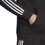 Adidas Essentials 3 Stripes Fullzip French Terry, Track Tops Uomo, Black/White, M