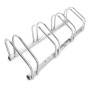 Relaxdays Parcheggio per Le Bici Fino a 4 Posti Stand per Biciclette Materiale di Montaggio Incluso