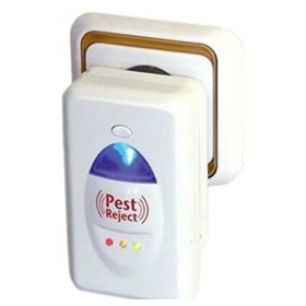 PEST REJECT SCACCIA INSETTI RODITORI MOSCHE ZANZARE RAGNI TOPI AD ULTRASUONI