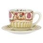 THUN - Tazza da tè per Colazione - Accessori Cucina - Linea New Sweetcake - Porcellana - 500 ml, Piattino Ø 17 cm