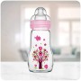 MAM Feel Good, Biberon in vetro, Rosa (rosa), 260 ml