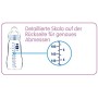 MAM Feel Good, Biberon in vetro, Rosa (rosa), 260 ml
