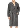 Tommy Hilfiger Icon Hooded Bathrobe Accappatoio, Nero (Magnete 884), XL Uomo