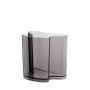 Guzzini Vaso da Arredo Portariviste Isola Home, Grigio, 34 x 22.8 x h31 cm