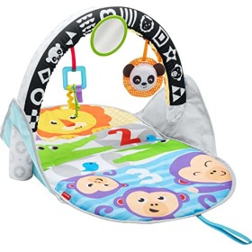 Fisher-Price Palestrina Pieghevole degli Animali con Arco in Bianco e Nero per Stimolare la Vista, con Soffice Tappetino e Gioch