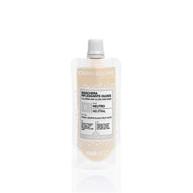 HAIRMED - Cura e Colore - Maschera Riflessante Capelli - Bagno di Colore Senza Ammoniaca - Gloss C - Neutro - 40 ml