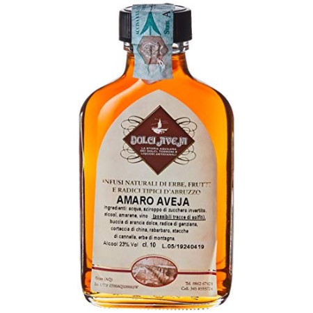 Amaro Aveja il Digestivo Abruzzese, di Agrumi, Spezie, Radici e Cannella - 100 ml - Dolci Aveja