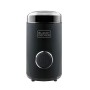 BLACK+DECKER Bxcg150E Macinacaffè Elettrico, 150 W, Plastica, Nero/Acciaio