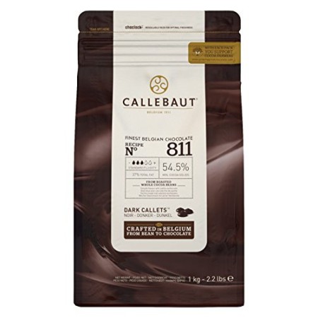 Callebaut 54.5% gocce di Cioccolato Fondente (callets) 1kg