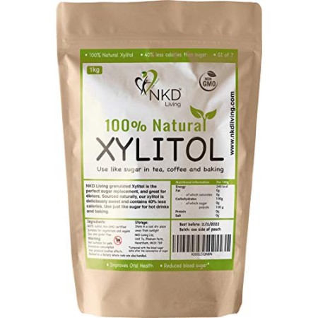 XILITOLO 1 Kg Alternativa allo Zucchero Naturale | Certificata non OGM