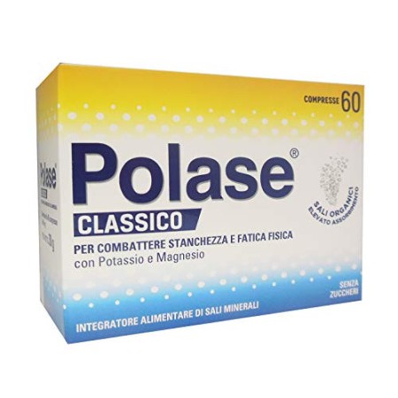 Polase Integratore Alimentare senza Zucchero, Confezione da 60 compresse da 500 mg