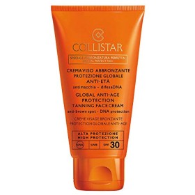 Collistar Crema Viso Abbronzante Protezione Globale Anti - Età (SPF 30), 50 ml