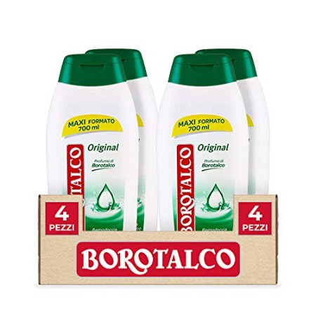 Borotalco Bagnodoccia Original, 4 x 700 ml