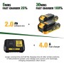 Avvitatore a Batteria 18V, TECCPO 60N.m Trapano Elettrico con Percussione, 30min Caricatore Rapido, 2 Batterie 2000mAh, 13 mm Me