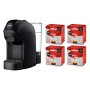 Lavazza A Modo Mio, Macchina Caffé Espresso Tiny Con 64 Capsule Qualità Rossa Incluse, Macchinetta A Capsule Per Un Caffè A C
