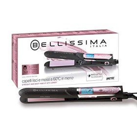 Imetec Bellissima Intellisense B24 100 Piastra per Capelli Lisci e Mossi a 60° C in Meno con Tecnologia Intellistyle, Rivestime