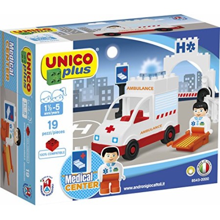 COSTRUZIONE Unico City-Soccorso Ambulanza 19pz 8543