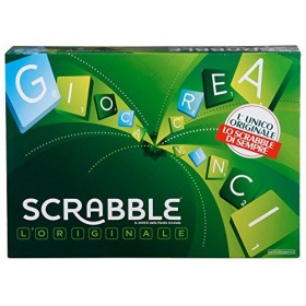 Mattel Scrabble, il Gioco da Tavola delle Parole Crociate, Divertimento per Tutta la Famiglia, per Bambini da 7 + Anni, Y9596