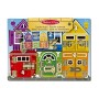 Melissa and Doug Gioco in legno Il puzzle delle serrature e lacci - tavola attività