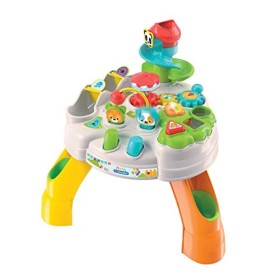 Clementoni- Baby Tavolo attività Parco degli Animali, 12+ Mesi, Multicolore, 17300