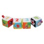 Fisher-Price- Soffici Cubi Gira e Impara, Giocattolo per Apprendimento Sensoriale dei Bambini dai 3 Mesi, GFC37