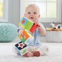 Fisher-Price- Soffici Cubi Gira e Impara, Giocattolo per Apprendimento Sensoriale dei Bambini dai 3 Mesi, GFC37