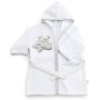 Italbaby 050.4050-0375 Accappatoio Spugna per Neonati 6-18 Mesi Sweet Bianco - 550 g