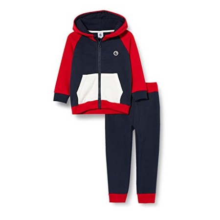 Petit Bateau Set di 2 Pezzi per Neonato. Smoking/Multicolor 24 Mesi