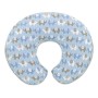 Chicco 08079904380000 Boppy Fodera Cuscino Allattamento, Cotone, 0m+, Blu (Elephants Blue)