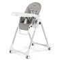 Peg Perego Seggiolone Prima Pappa Follow Me, Altezza 125 cm, Grigio (Ice)