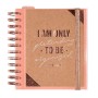 Diario Scuola Giornaliero 2020/2021 Kraft, 11 mesi, daily planner, 14x16 cm