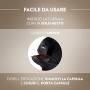 Lavazza A Modo Mio, Macchina Caffé Espresso Tiny Con 64 Capsule Qualità Rossa Incluse, Macchinetta A Capsule Per Un Caffè A C