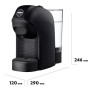 Lavazza A Modo Mio, Macchina Caffé Espresso Tiny Con 64 Capsule Qualità Rossa Incluse, Macchinetta A Capsule Per Un Caffè A C