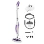 Polti Vaporetto SV440_Double Scopa Vapore Doppia Funzione con Pulitore Portatile, con Spazzola Vaporforce, 15 in 1, uccide ed el