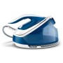 Philips Compact Ferro da Stiro a Vapore, Piastra SteamGlide Plus, Blu