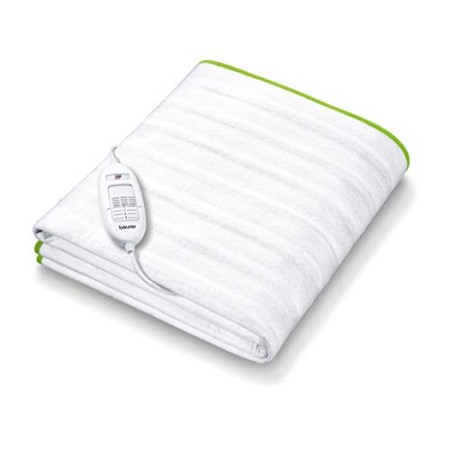 Beurer TS 15 Coprimaterasso Termico per Letto Singolo con Elastici per Fissaggio al Materasso