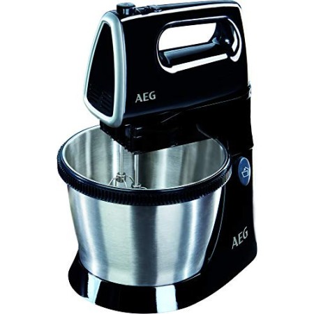 AEG SM3300 Sbattitore manuale 450W Nero, Argento